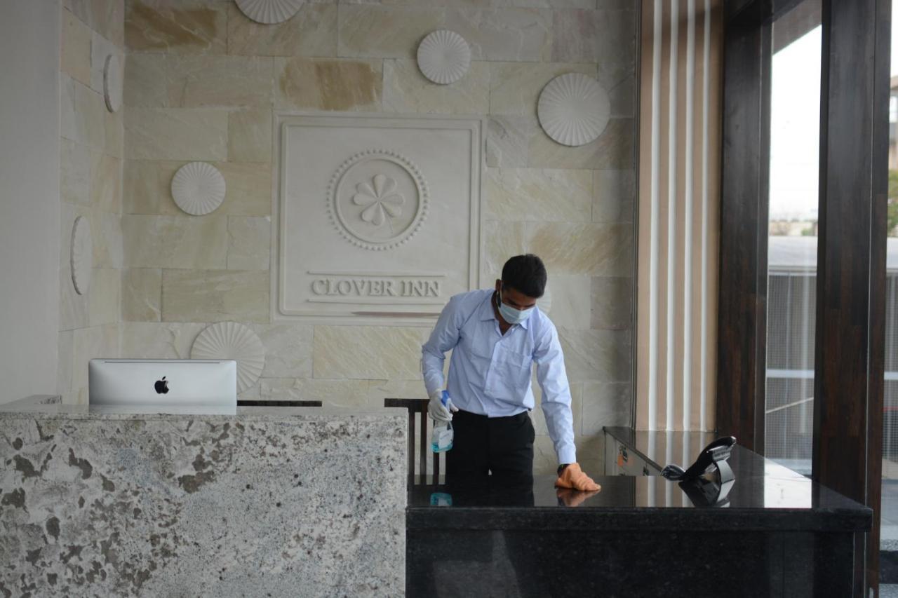 Clover Inn Udaipur Eksteriør billede